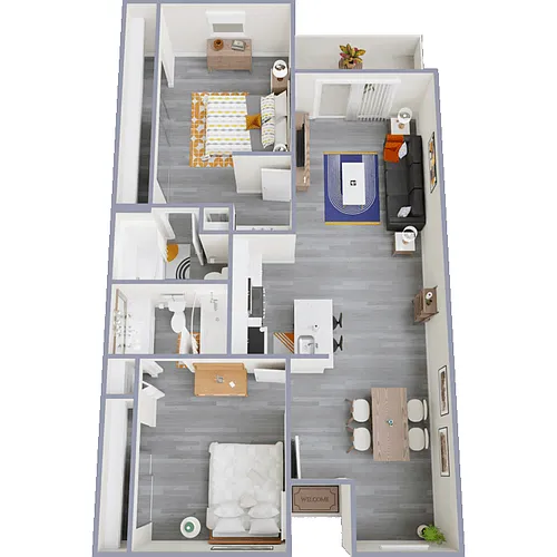 Floor plan B1