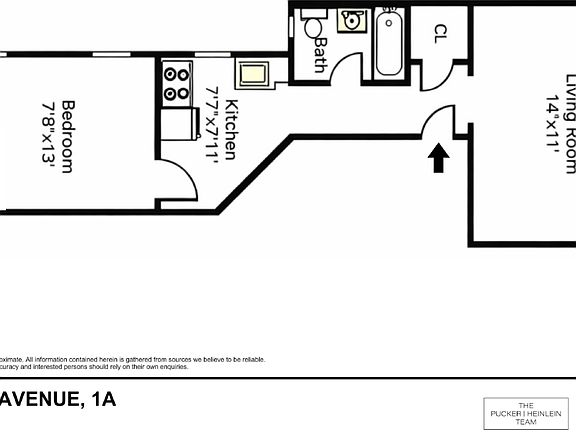 2nd image of 855 9th Ave APT 1A