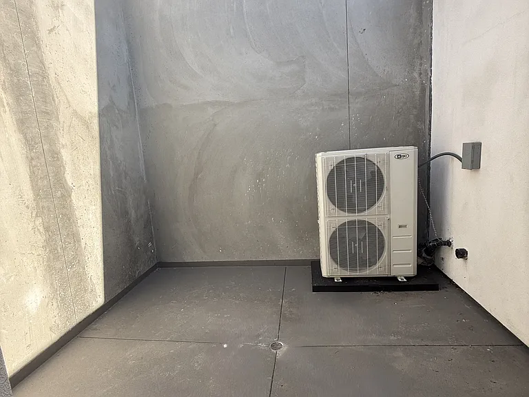 Private patio off master bedroom