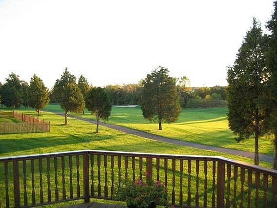 Golf Course off back deck