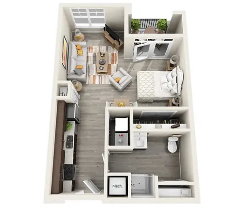 Floor plan Zeller