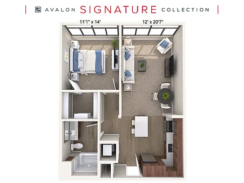 Floor plan A6-A-Wal