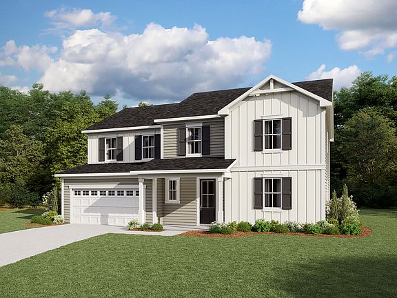 Joshua - Farmhouse Elevation