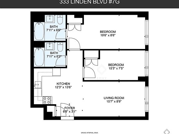 2nd image of 335 Linden Blvd #2A