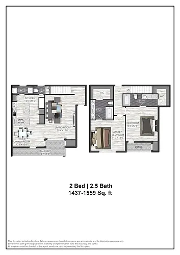 Floor plan B5TH Renovated