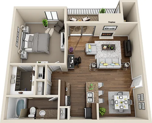 Floor plan The Iris