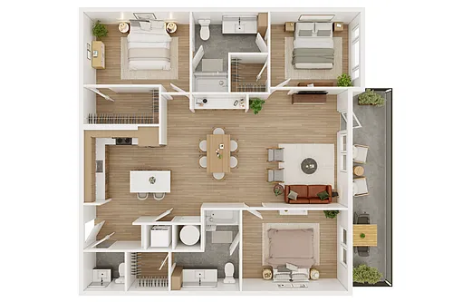 Floor plan C6