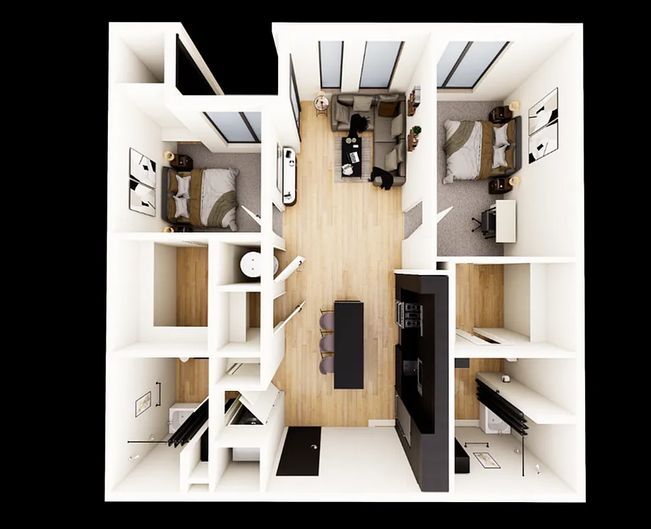 Floor plan Watermark