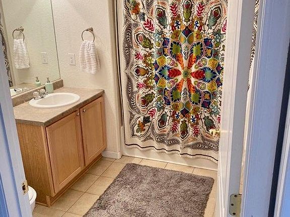 Bathroom with tile