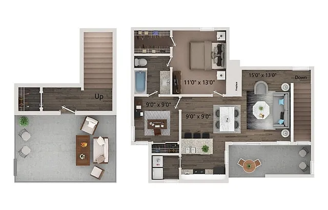 Floor plan B2