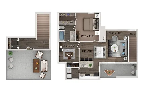 Floor plan B2