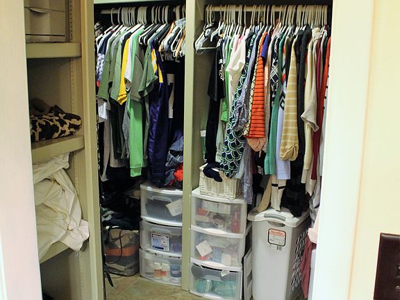 Master closet