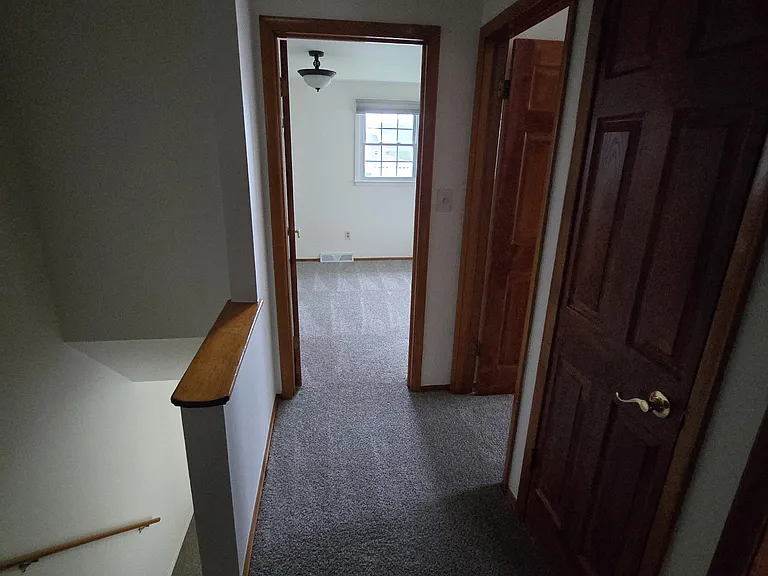 2nd Floor Hallway view from Bathroom.