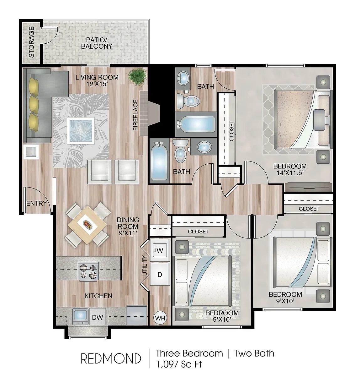 Floor plan Redmond