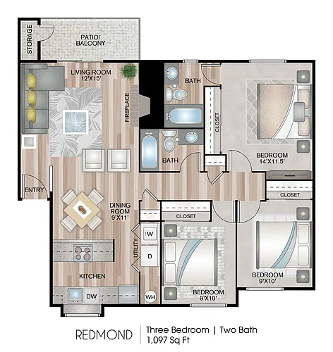 Floor plan Redmond