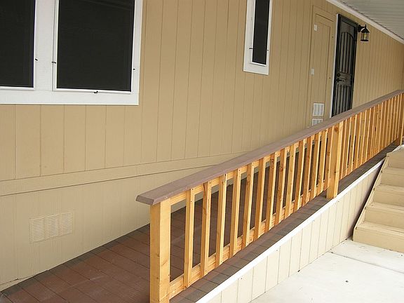 Ramp to back door