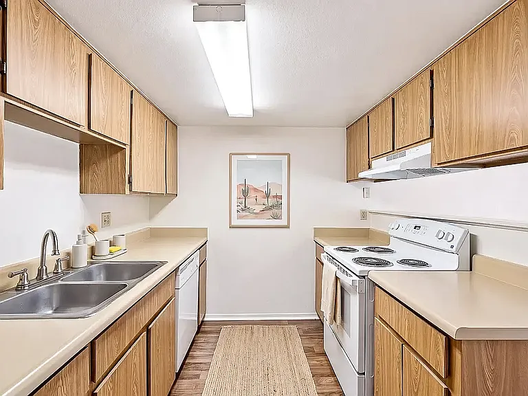 Classic Townhome | Spacious Kitchen at Camelot