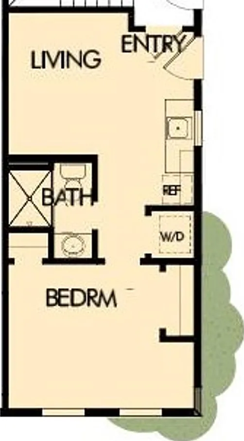 1 bed, 350 sqft, $1,399 — Photo 3