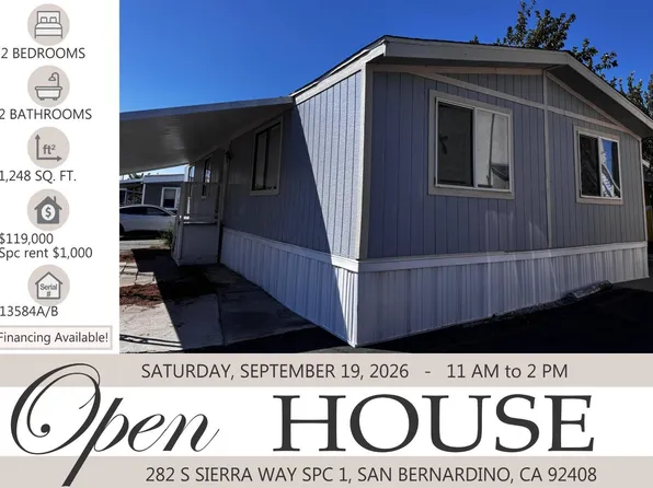 282 S Sierra Way Space 1, San Bernardino, CA 92408