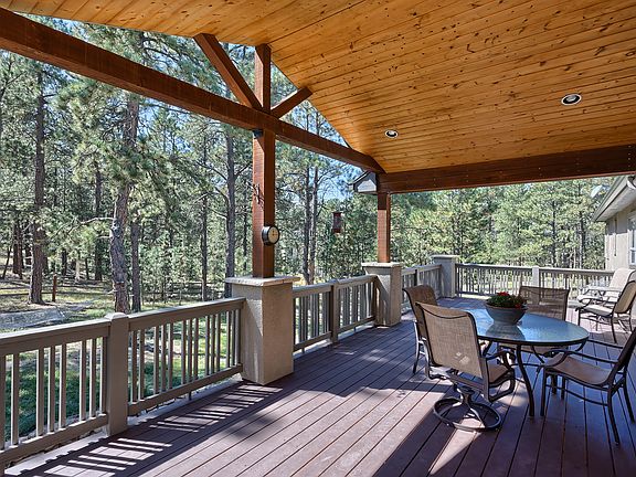 Large Covered Trex Deck