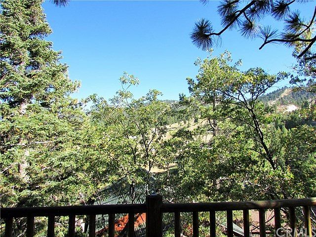 View of Bear Mountain Ski Area from deck