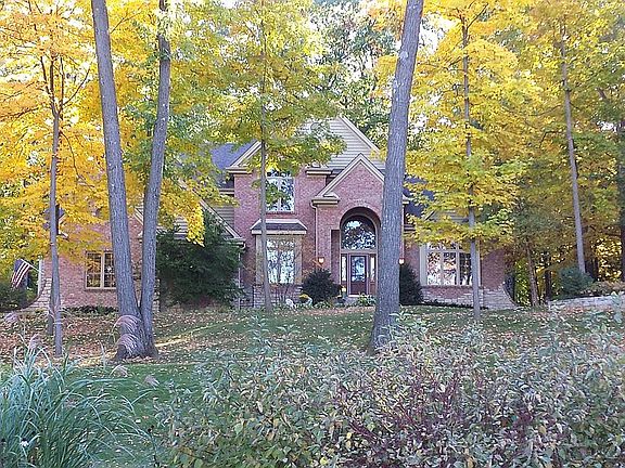 Front Elevation in Fall