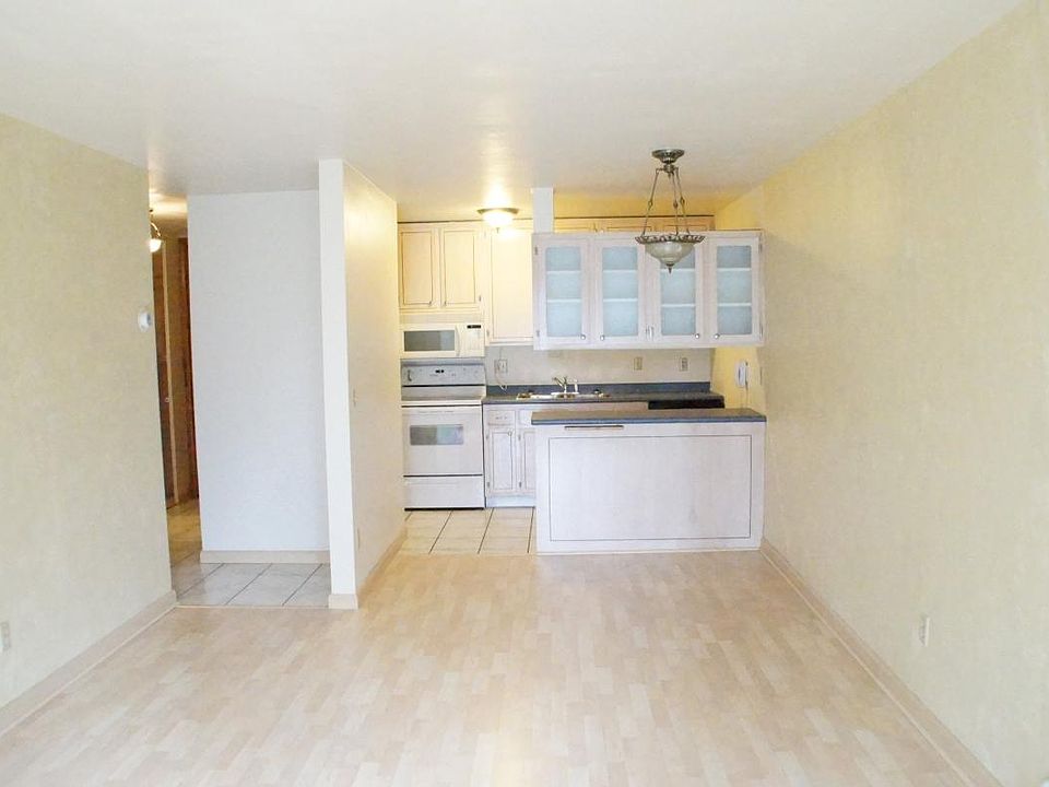 Hardwood floors throughout. Living room and dining room