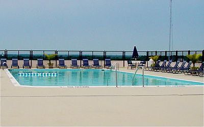 Rooftop swimming
