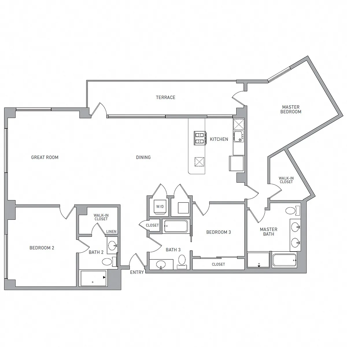 Floor plan PH201