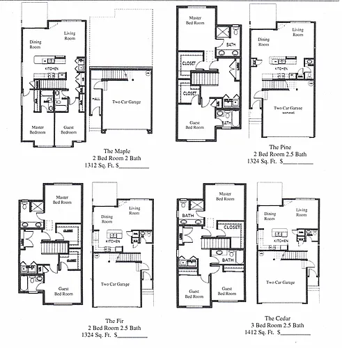 Floor plan Cedar