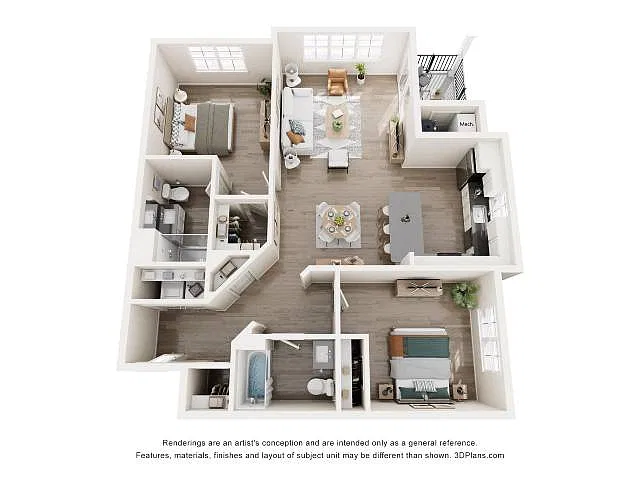 Floor plan B2