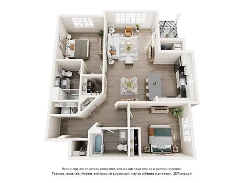 Floor plan B2