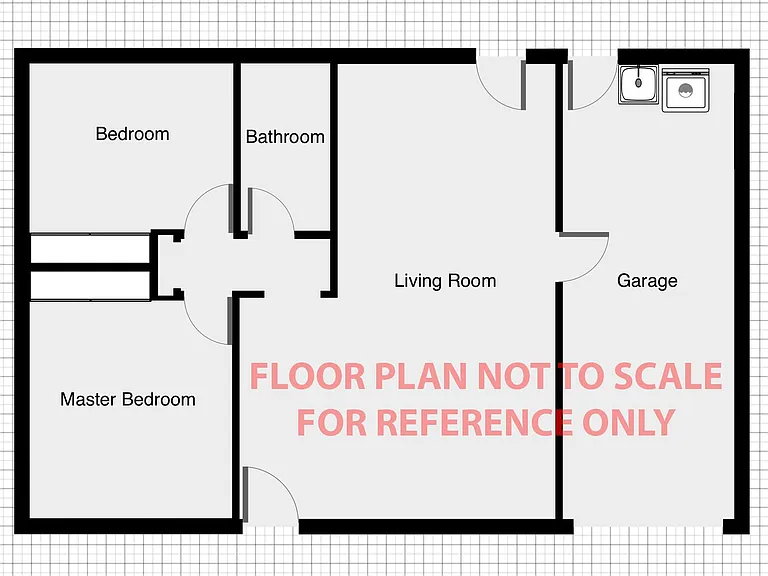 FLOOR PLAN NOT TO SCALE - FOR REFERENCE ONLY