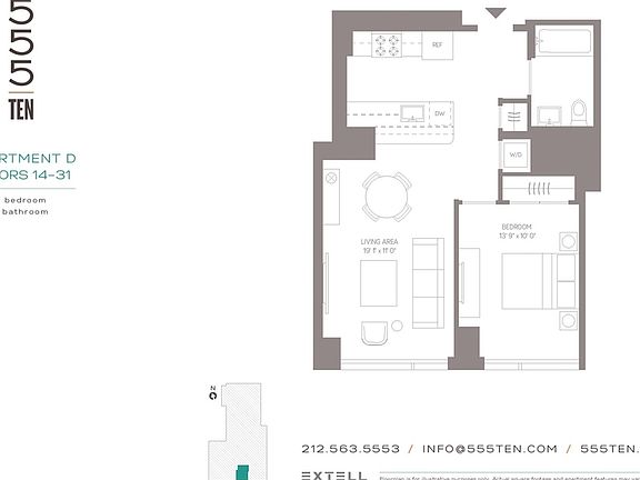2nd image of 555 10th Ave APT 24D