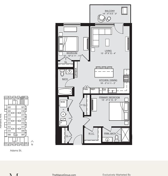 1st image of 133 N Ashland Ave #327