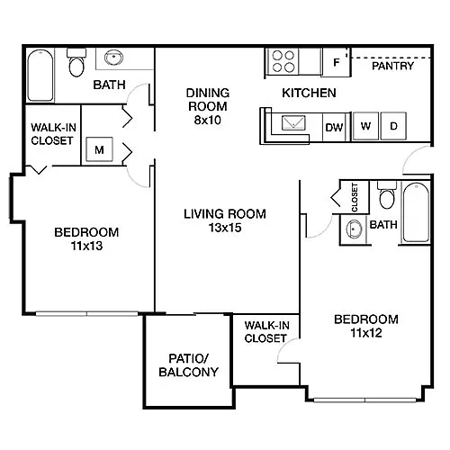 Floor plan Holly Premier