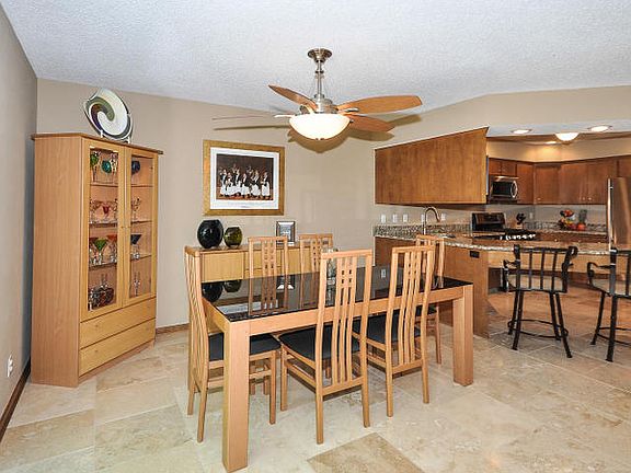Large area for dining