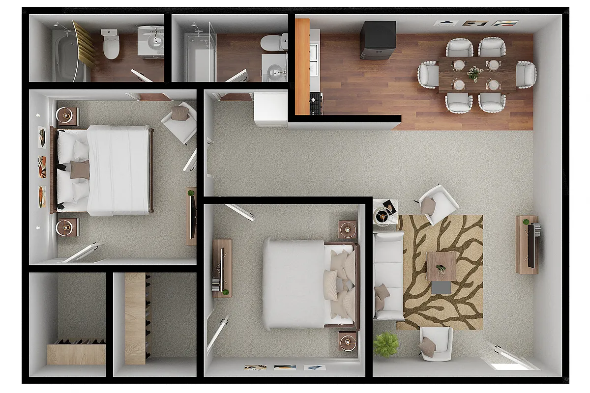 Floor plan B1