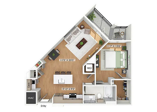 Floor plan A4