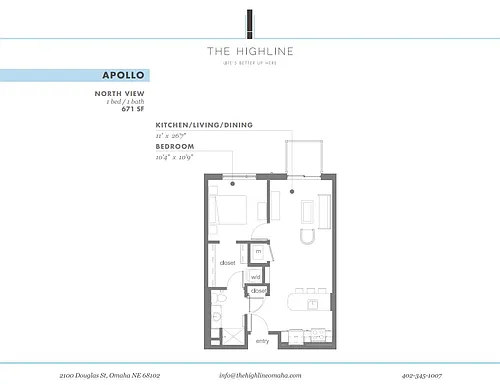 Floor plan Apollo