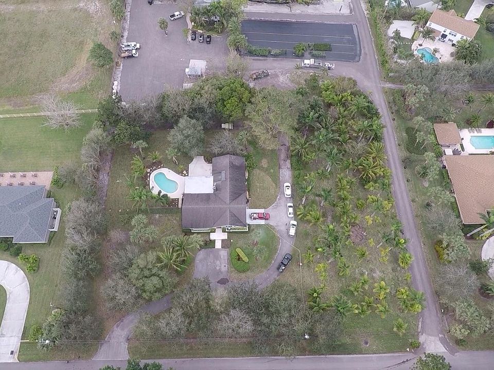 Ariel view of 1.5 acre property.