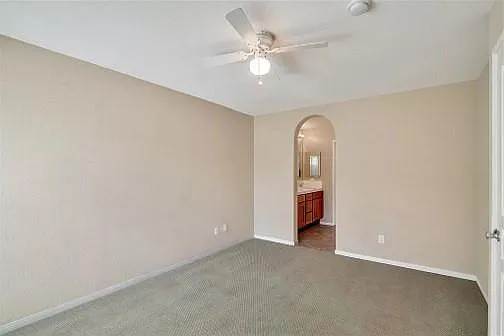 Master bedroom 1. Has been converted to hardwood flooring (not shown).