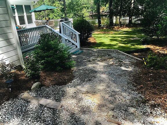 Deck overlooking Lake