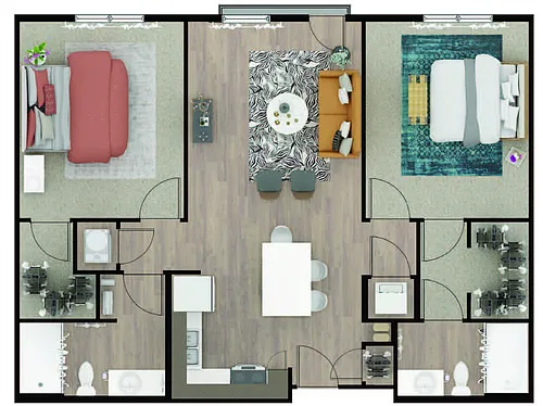 Floor plan Patoka