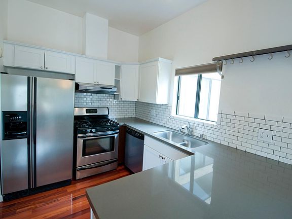 Kitchen, rack for hanging pots and pans on the wall