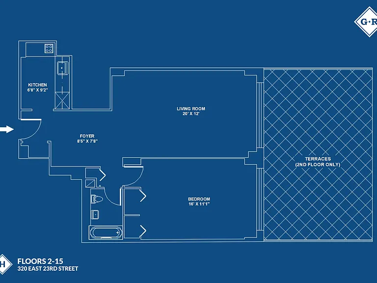 320 E 23rd St #4H — Photo 2