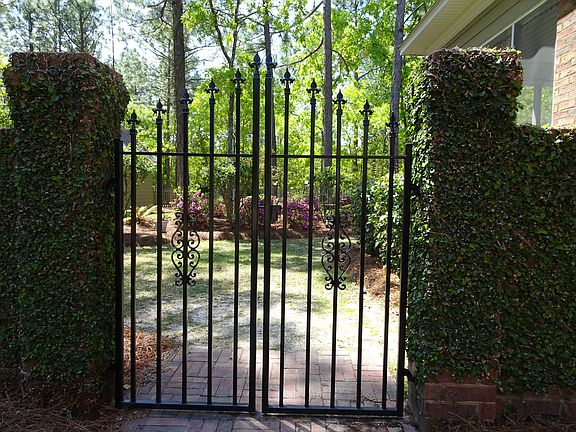 Beautiful iron gate