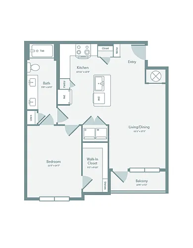 Floor plan Cooper
