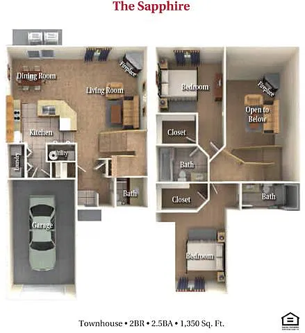 Floor plan The Sapphire