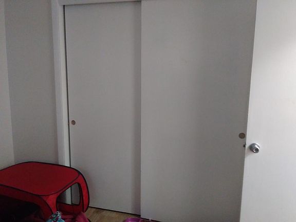 Closet in bedroom